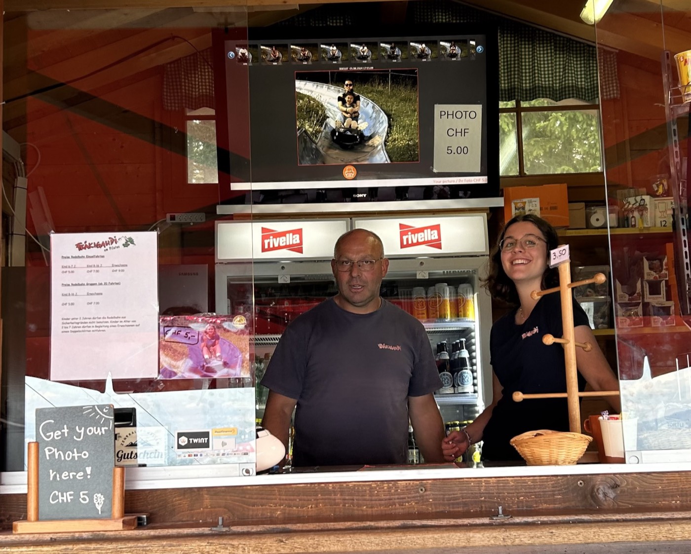 Verkauf an der Kasse (Bares ist Wahres)